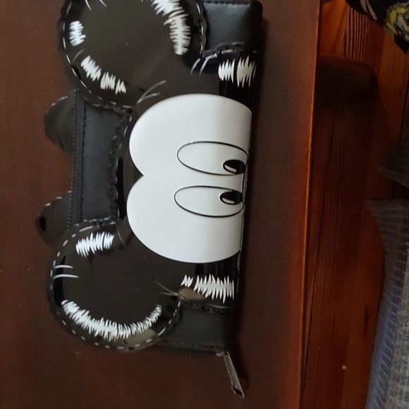 LOUNGEFLY MICKEY AND MINNIE LONG WALLET NEW WITHOUT TAG - Picture 2 of 5
